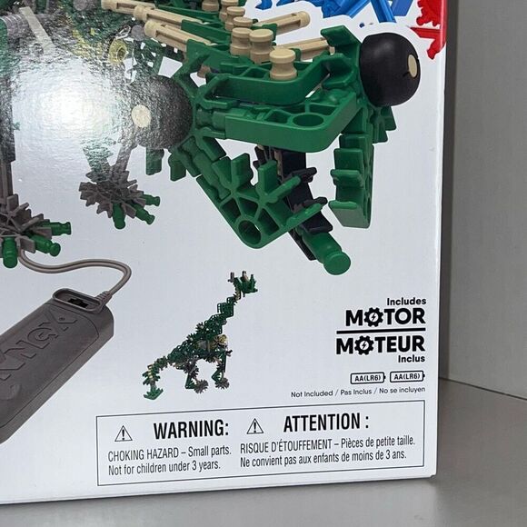 K'NEXosaurus Rex Building Set, 255 Pieces, 2 Builds, Motorized Movement K’NEX - Picture 3 of 6